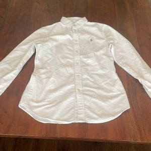 White Polo Button Down